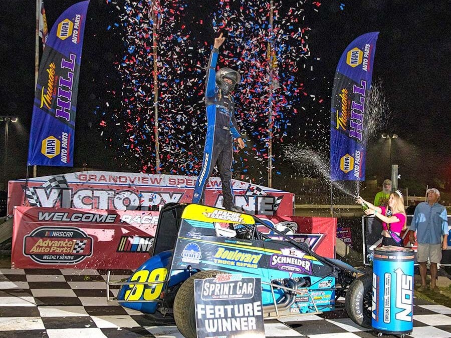 Victory Lane Grandview Speedway