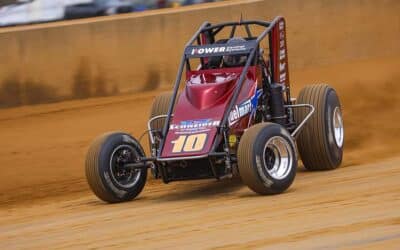No 10 at Eldora Speedway – Briggs Danner Driving